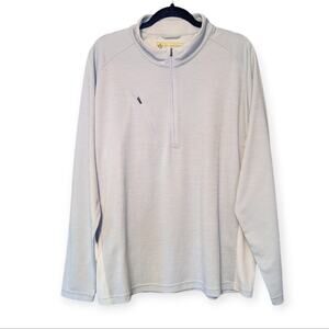 Donald Ross Men's Shirt Golf Performance Quarter Zip Athletic Pullover Top